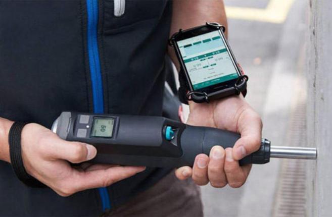 schmidt-hammer-testing